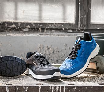 Schwarz/Grün mit Stahlkappe Sicherheits-Schuhe für die Arbeit ACE Constructor S3-Arbeits-Sneakers 